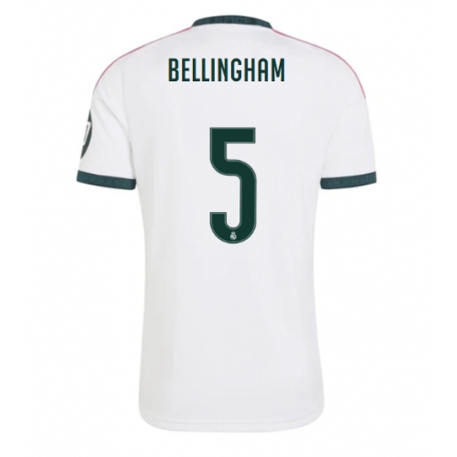 Billige Fotballdrakt Real Madrid Jude Bellingham #5 Replika Hjemmedrakt 2026-27 Kortermet Billige Fotballdrakt Real Madrid Jude Bellingham #5 Replika Hjemmedrakt 2026-27 Kortermet